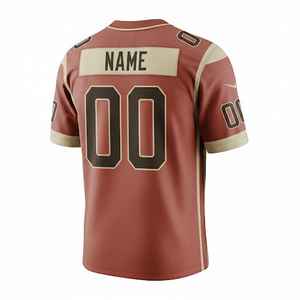 Pro-Series Custom Football Jersey: Sublimated Mesh Performance Uniform with Integrated Design Elements - Product Image 2