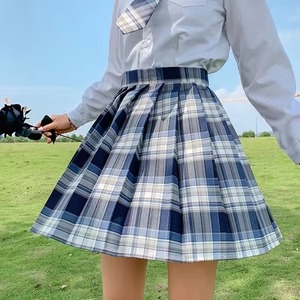 Uniforme Escolar de Otoño para Niñas, Estilo JK Occidental, Falda Escolar de Poliéster para el Campus Escolar - Product Image 6
