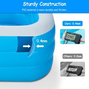 Centro Giochi Gonfiabile per Famiglie, Piscina Portatile per Bambini, Piscina Gonfiabile per Divertimento all'Aperto - Product Image 3