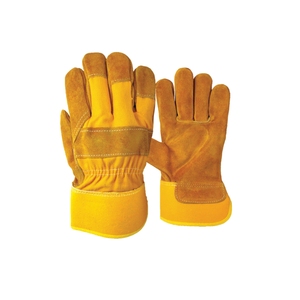 Vente flash - Gants de travail robustes pour la protection industrielle, gants de travail de haute qualité en cuir de vachette pleine fleur, gants de sécurité pour le jardinage - Product Image 1