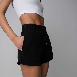 Pantalones Deportivos de Algodón para Mujer, Corte Ajustado, Cintura Alta, Cierre con Cordón, Color Sólido, Clásicos, Resistentes, Ecológicos, Transpirables y de Secado Rápido - Product Image 4