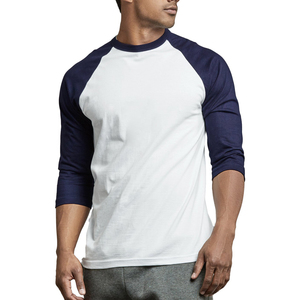 Camiseta deportiva de color sólido para hombre con logotipo personalizado, estilo béisbol, ropa deportiva de larga duración para deportes de campo - Product Image 6