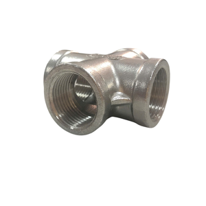 Raccords de tuyauterie industriels en acier inoxydable de 3 pouces à haute spécification, croisillons à 4 voies, usinage lisse, personnalisables OEM/ODM, marque Chico - Product Image 2