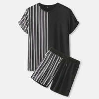 Ensemble T-shirt et short respirant pour homme, personnalisé, automne, 100% coton/polyester, deux pièces, décontracté, vêtements de plage, logo frontal, 180g