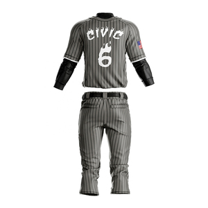 Uniforme de baseball par sublimation, maillot de baseball personnalisé, pantalon de baseball, kit de baseball, tissu sportif respirant, séchage rapide - Product Image 2