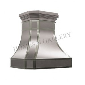 ปล่องไฟสแตนเลสมีฮู้ดสำหรับใช้ในครัวปรับแต่งได้ทันสมัย - Product Image 6