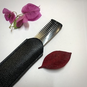 Peigne en corne du cercueil, 4 couleurs mixtes, très bon pour la santé - Product Image 6