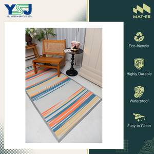 Eye Catching Design Best Quality Waterproof and Wrinkle-Resistant Foldable Carpets 100% <b>Polypropylene</b> Plastic Mat / Rugs - Product Image 4