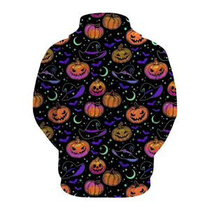 Sweat-shirt à capuche pour homme avec impression intégrale personnalisée, coupe classique, 100% coton tricoté, respirant, style décontracté d'automne, taille XS - Product Image 4