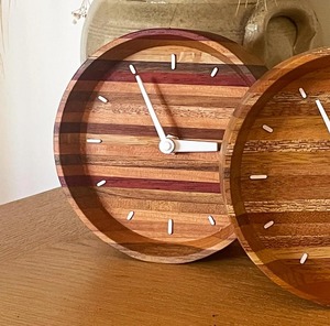 Premium Wooden <b>Table</b> <b>Clock</b> Bedside <b>Clock</b> Perfect For Reading <b>Table</b> Accessory And Workspace Desk Accessory Handcrafted From India - Product Image 6