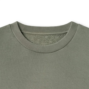 เสื้อสเวตเชิ้ตผู้ชายผ้าฝ้ายฟลีซทรงโอเวอร์ไซส์ หนานุ่ม ไหล่ตก สั่งทำได้ - Product Image 3