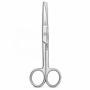 Ciseaux chirurgicaux MJW 6,3 pouces (16 cm) à pointe arrondie en acier inoxydable, certifiés CE ISO13485 pour usage clinique hospitalier - Product Image 2