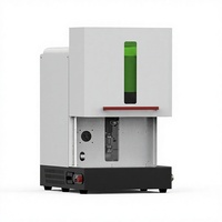 Máquina de Marcado Láser de Fibra de 50W Tipo Cerrado Pequeña, Serie SCF, Grabado Profundo en Metal, Marcado Industrial de Hardware