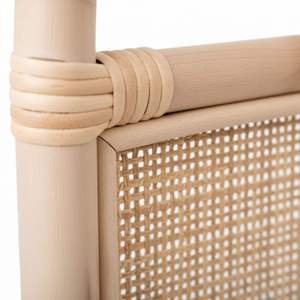 Décoration esthétique moderne pour chambre de bébé, arche d'activités durable en rotin pour enfants, équipement de jeu artisanal et écologique pour nourrissons - Product Image 2