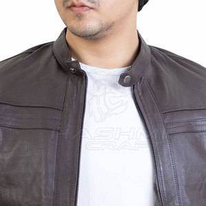 High Quality Genuine Leather Winter Jacket For Men Offering Comfort Warmth And Timeless Fashion Appeal - Product Image 5