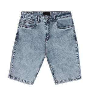 Pantalones Cortos de Mezclilla Lavados para Hombre, Estilo Desgastado, de Longitud Media, Ajuste Cómodo, Casuales, Ideales para el Verano y el Estilo Urbano - Product Image 5