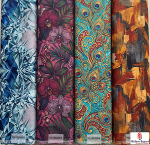 Tela de Poliéster Tana Premium con Estampado Digital, Material Textil de Tacto Suave para Servicios de Fabricación de Ropa de Moda - Product Image 2