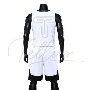 Ensemble d'uniformes de basketball de haute qualité, vêtements de sport, uniforme de basketball en polyester, kit d'uniformes de basketball pour équipe adulte avec OEM - Product Image 6