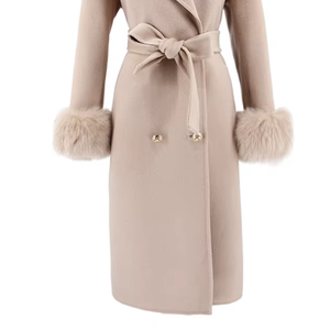 <b>Womens</b> Classic Wool <b>Coat</b> Sophisticated Winter Outerwear <b>Long</b> Tailored Jacket Wholesale Custom Apparel Factory Export Service - Product Image 6