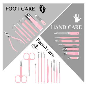 Premium Personal Grooming <b>Manicure</b> <b>Kit</b> German Stainless Steel Beauty Tools for Home Salon and Travel Use - Product Image 2