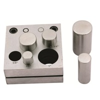 Ensemble de découpeurs à disque ronds de 7 tailles, poinçons à trous pour la fabrication de bijoux, découpe de motifs circulaires pour tôles de laiton, de cuivre et d'or