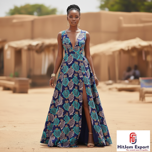 Tela de Algodón con Estampado Africano, Tela Ankara Kitenge para Confección de Vestidos, Costura, Manualidades, Ropa, Textil, Estilo Nigeria Ghana - Product Image 4