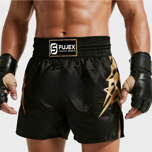 Shorts de Muay Thai en gros pour hommes et femmes, respirants, pour la boxe, l'entraînement sportif et le MMA - Product Image 1