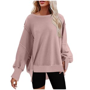 Wholesale Price <b>Custom</b> Made Women Sweatshirt Latest Style Street Wear Sweatshirt for Women's Hoodies & Sweatshirts - Product Image 5
