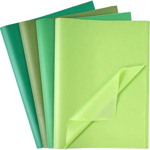 Carta Velina Verde 20x14 Pollici, 112 Fogli, Confezione Grande per Confezioni Regalo, Natale, Progetti Fai-da-Te e Artistici - Product Image 1