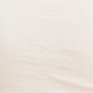 เสื้อกล้ามครอปถักสีขาวสำหรับผู้หญิง คอกลม สีพื้น สวมใส่สบายๆ - Product Image 6