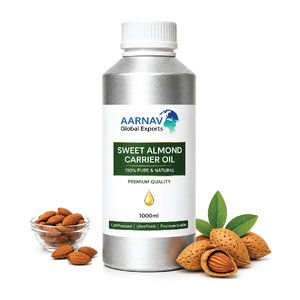 AARNAV Global Exports Huile d'amande douce 100% pure pressée à froid, huile de base pour massage, aromathérapie, tous types de peau - Product Image 5