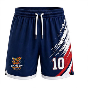 Men Custom Design Football Casual Mesh Summer <b>Shorts</b> Breathable Sweat-Wicking Quick Dry Eco-Friendly Wholesale OEM - Product Image 1