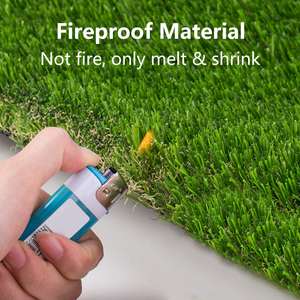 TH-PAG-599 Non Toxic Artificial Grass Pad for Pets Hygienic and Soft Suitable for Indoor <b>Toilet</b> Spots Balcony Lounging - Product Image 5