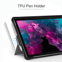 Étui de protection pour Microsoft Surface Pro 4/5/6/7 étui avec porte-crayon pour accessoires de tablette