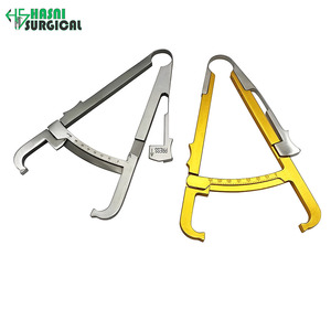 Pince à mesurer la graisse cutanée, jauge d'épaisseur, règle de mesure, instrument chirurgical manuel en acier inoxydable - Product Image 3