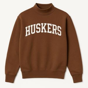 Stylish Mockneck Sweatshirt Premium Quality Oversized Fit Pullover Winter Casual Streetwear Comfortable Fashion Top - Product Image 1