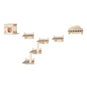 Étagères murales pour chats, perchoirs, plateformes de saut, barrières, arbre à chat, meubles flottants pour chats - Product Image 1