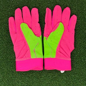 Genuine Sheepskin Baseball Batting Gloves Pro-Grade Grip Anti-Vibration <b>Padding</b> Adult Youth Sizes USA Europe Trending Apparel - Product Image 1