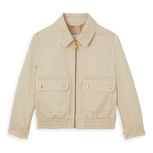 Vintage Canvas <b>Jacket</b> For Men With Custom Embroidery Canvas <b>Chore</b> Work <b>Jacket</b> With Front Button Closure - Product Image 3