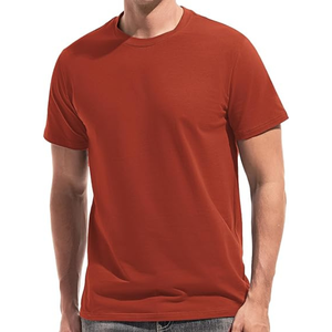 Ensemble T-shirt et short pour homme en coton 100% coupe classique, couleur unie, taille plus, personnalisable avec logo, style streetwear - Product Image 1