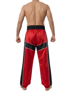 Pantalon de Kickboxing Classique Personnalisé OEM, Extensible, Respirant, Séchage Rapide, Léger, Durable, pour Entraînement et Sparring Adultes (Modèle Avant) - Product Image 2