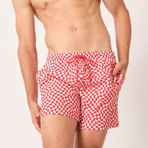 Shorts de bain homme 2026 de qualité supérieure, 100 % coton, sur mesure, taille mi-haute, décontractés, extensibles dans les 4 sens, vente en gros - Product Image 4