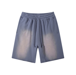 Pantalones Cortos Bermuda para Hombre, 100% Algodón Tejido, Transpirables, con Cordón Ajustable, Estilo Vintage, Ecológicos, Color Sólido, Casuales, Cintura Media - Product Image 5