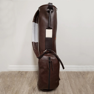 กระเป๋ากอล์ฟหนังแฟชั่นใหม่ ราคาสมเหตุสมผล ขายส่ง ดีไซน์หรูหรา วัสดุหนังกันน้ำ สำหรับทุกเพศ - Product Image 1