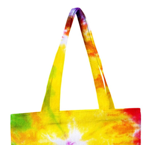 Custom Logo And Printed Recyclable Tie DyeOrganic Plain Cotton Canvas Grocery Shopping Tote <b>Bags</b> Daily Use - Product Image 5