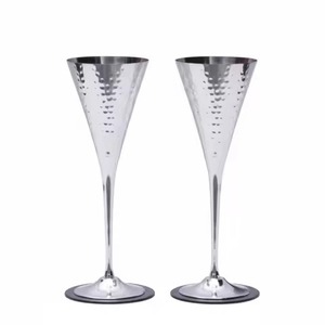 Gobelet à vin en acier inoxydable, coupe à vin réutilisable, verre à boire de luxe pour mariage, fête, bar - Product Image 5