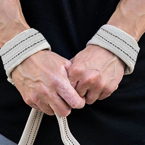 Sangle de musculation en forme de 8, élastique, légère, antidérapante, réglable, protection professionnelle, haute extensibilité, pour la musculation - Product Image 6