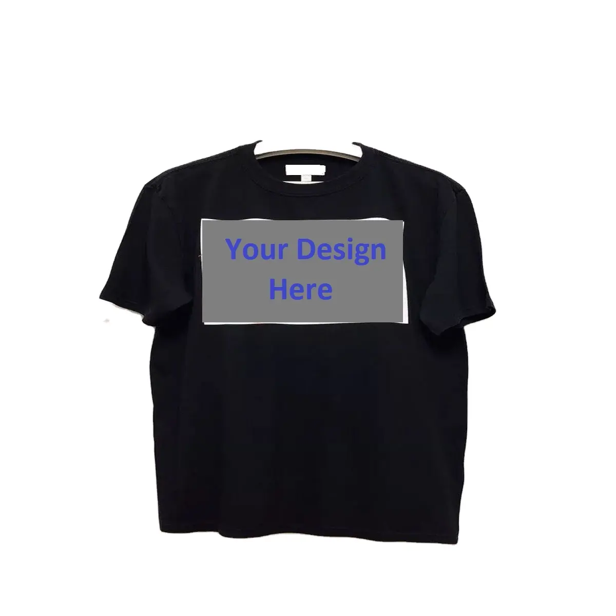 Oem Losse Pasvorm Katoen Polyester Snel Droog Plus Size Duurzaam Ademend Drop Shoulder Korte Mouw O-Hals T-Shirt Van Fabriek