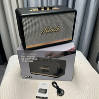 Lecteur audio sans fil M18 Vintage Rock avec subwoofer à basses profondes, son acoustique clair, pour décoration de salon, café, cadeau, vente en gros, boîtier