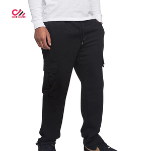 Pantalones Casuales de Lona 100% Algodón para Hombre, Estilo Holgado, Lavado Personalizado, Streetwear, con Logotipo Bordado Personalizado, Estilo Hip Hop - Product Image 1